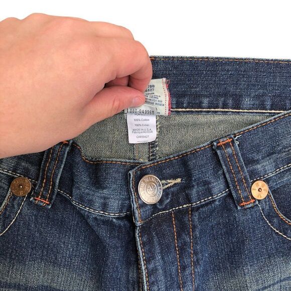 True Religion Jeans Size 40 BOBBY BIG T Blue - Picture 6 of 8